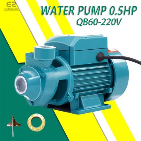 eurorecar water pump|EURORECAR 220V Electric Jet Booster Water Pump 370W .